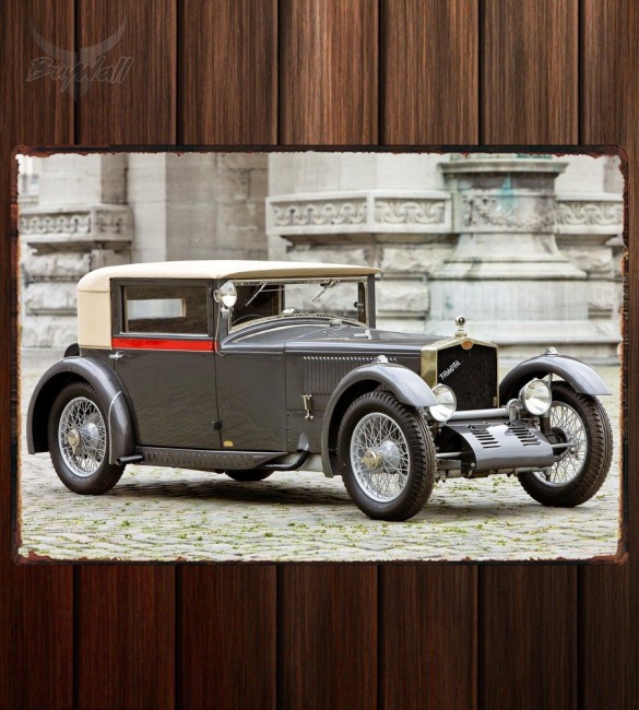 Металлическая табличка Tracta D2 9CV Faux Cabriolet Металлическая табличка Tracta D2 9CV Faux Cabriolet